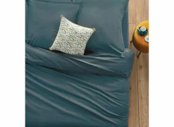 Dekbedovertrek 240x220cm - katoen - orage excl. kussenslopen