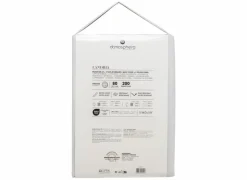 Dekbedovertrek 240x220cm - percale katoen - beige