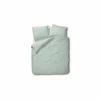 Dekbedovertrek 260x220/240cm - percale katoen - lichtgroen