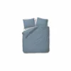 Dekbedovertrek 140x200/220cm - percale katoen - blauw