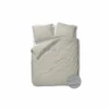 Dekbedovertrek 260x220/240cm - tetra katoen - greige