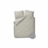 Dekbedovertrek 240x200/220cm - tetra katoen - greige