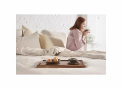 Dekbedovertrek 240x200/220cm - tetra katoen - greige