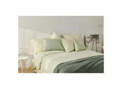 Dekbedovertrek 260x220/240cm - tetra katoen - lichtgroen