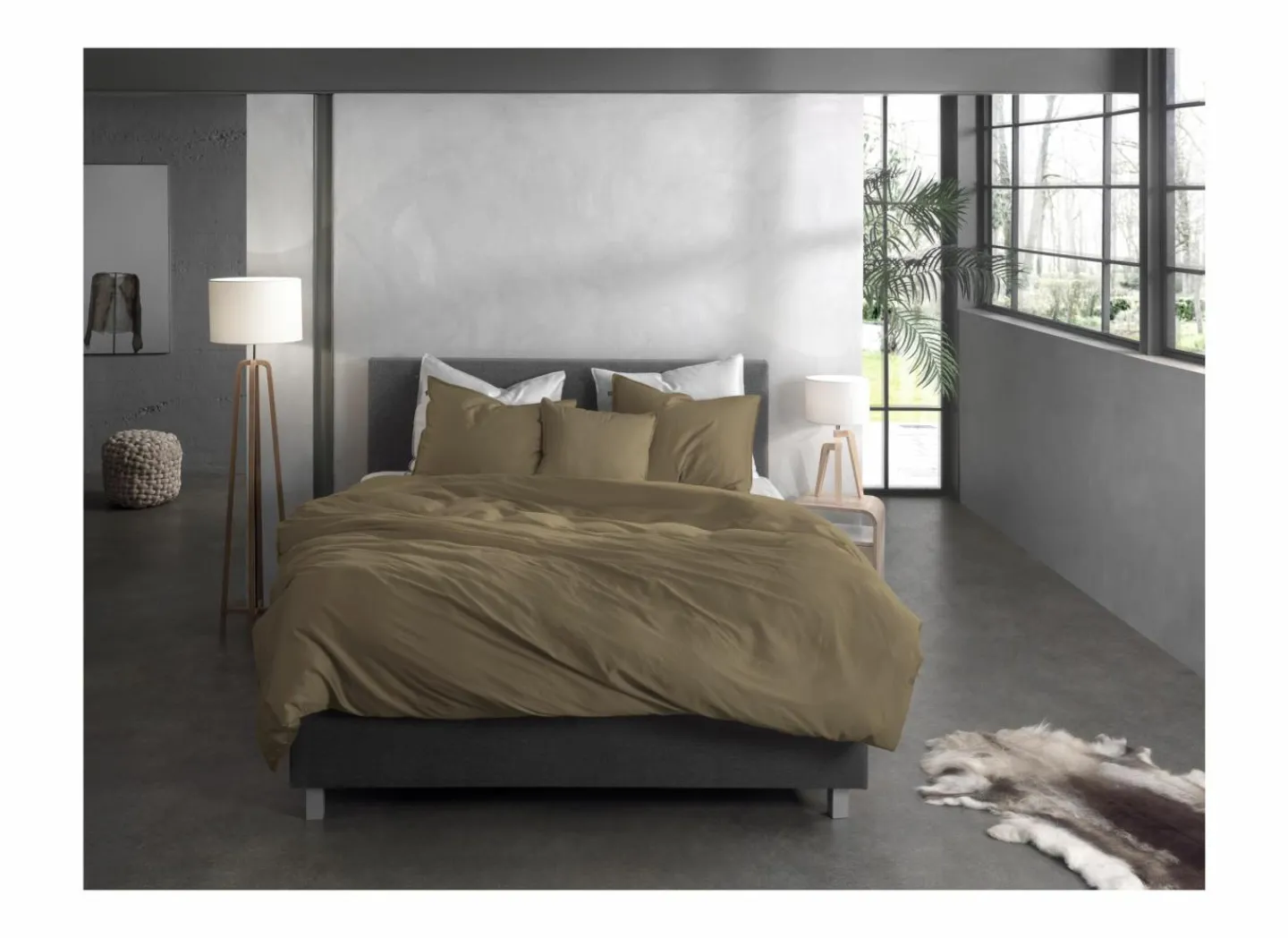 Dekbedovertrek 240x220cm katoen satijn