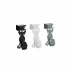 Deurhanger Curious cat 4,5cm, set van 3