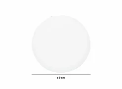 Deurklinkstopper Ø4cm - kunststof - wit set van 6