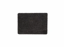 Deurmat Absorb 65x100cm - katoen - zwart