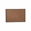 Deurmat Eco-clean 39x58cm - polyamide - bruin