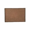 Deurmat Eco-clean 67x90cm - polyamide - bruin