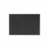 Deurmat Eco-clean 39x58cm - polyamide - zwart