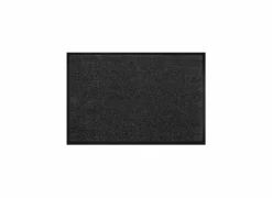 Deurmat Twister 60x120cm - polyamide - zwart