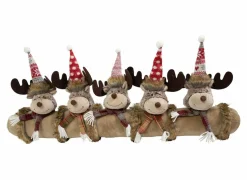 Deurstopper Rudolf 30x88cm - stof - multicolor