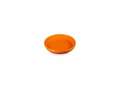 Le Creuset Diep bord Coupe Ø22cm - stoneware - oranjerood