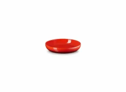 Le Creuset Diep bord Coupe Ø22cm - stoneware - kersenrood