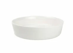 Bonbistro Diep bord Gusta Ø20x4,5cm - porselein - wit
