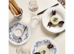 Bonbistro Diep bord Retro Ø23,5x4cm - porselein - ivoor