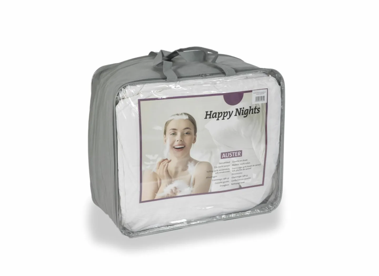 Donsdeken Auster 200x200cm