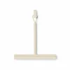 Brabantia Douchewissers ReNew met deurhaak 24x26cm - silicone - soft beige