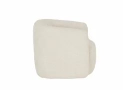 Draaifauteuil Alken 87x87x77cm - bouclé - beige