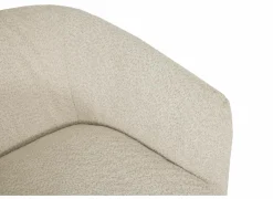 Draaifauteuil Alken 87x87x77cm - bouclé - beige
