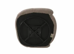 Draaifauteuil Alken 87x87x77cm - stof - roze