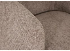 Draaifauteuil Alken 87x87x77cm - stof - roze