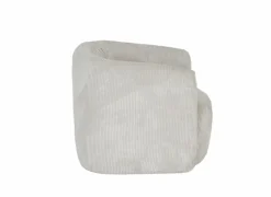 Draaifauteuil Alken 87x87x77cm - ribfluweel - beige