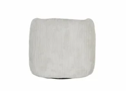 Draaifauteuil Alken 87x87x77cm - ribfluweel - beige