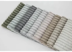 Draaifauteuil Alken 87x87x77cm - ribfluweel - beige