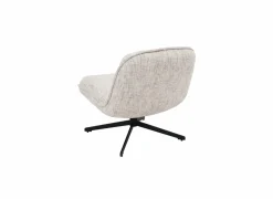 Draaifauteuil Area polyestervezel - beige - 76x70x80cm