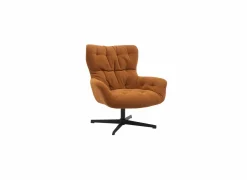 Draaifauteuil Hopi 80x83x88cm - stof - oranje