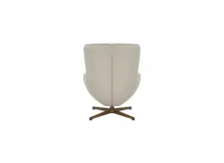 Draaifauteuil Moana 76x87,5x90cm - polyestervezel - beige