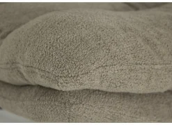 Draaifauteuil Pole Pole 82x92x100cm - stof - beige