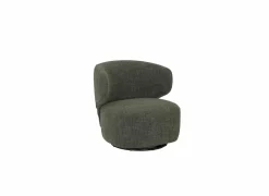 Draaifauteuil 80x81x70cm - katoen - chacha groen