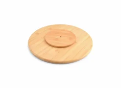 Draaiplateau Bamboo Ø33cm - 100% FSC- bruin