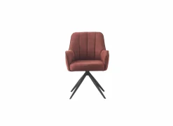 Draaistoel Bonzo 59x58x88cm - stof - rood