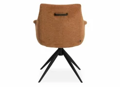 Draaistoel Colin stof - cognac