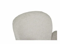 Draaistoel Josea 66x55x88cm - polyestervezel - beige