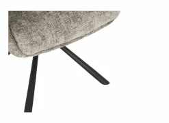 Draaistoel Jump 47x60x88cm - stof - lichtgrijs