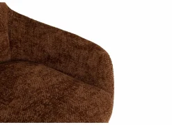 Draaistoel Jump 47x60x88cm - stof - oranje