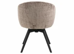 Draaistoel stof - bruin