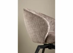 Draaistoel stof - bruin