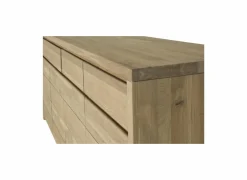 Dressoir Amarillo 225cm - eik massief & decor - naturel