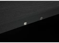 Dressoir Aquilano 225cm - acacia massief - zwart