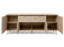 Dressoir Bali 180cm - melamine - sonoma eik