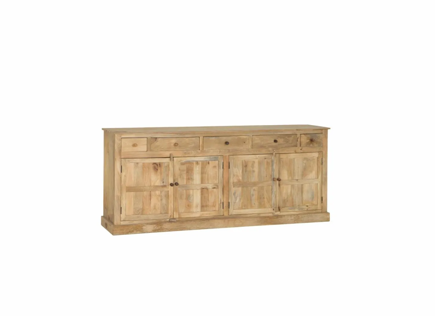 Dressoir Capriccio 237cm - mango massief - naturel