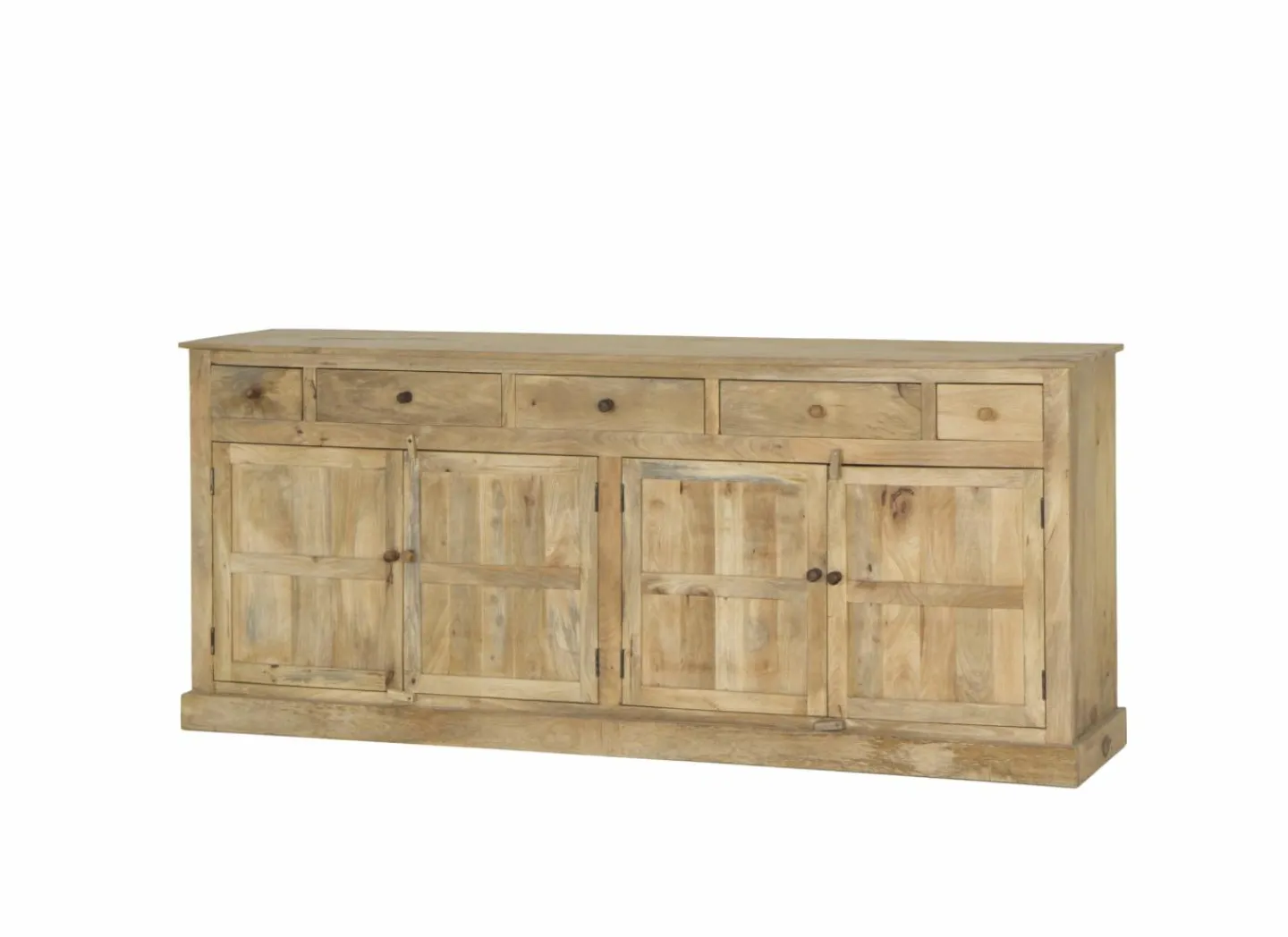Dressoir Capriccio 237cm - mango massief - naturel