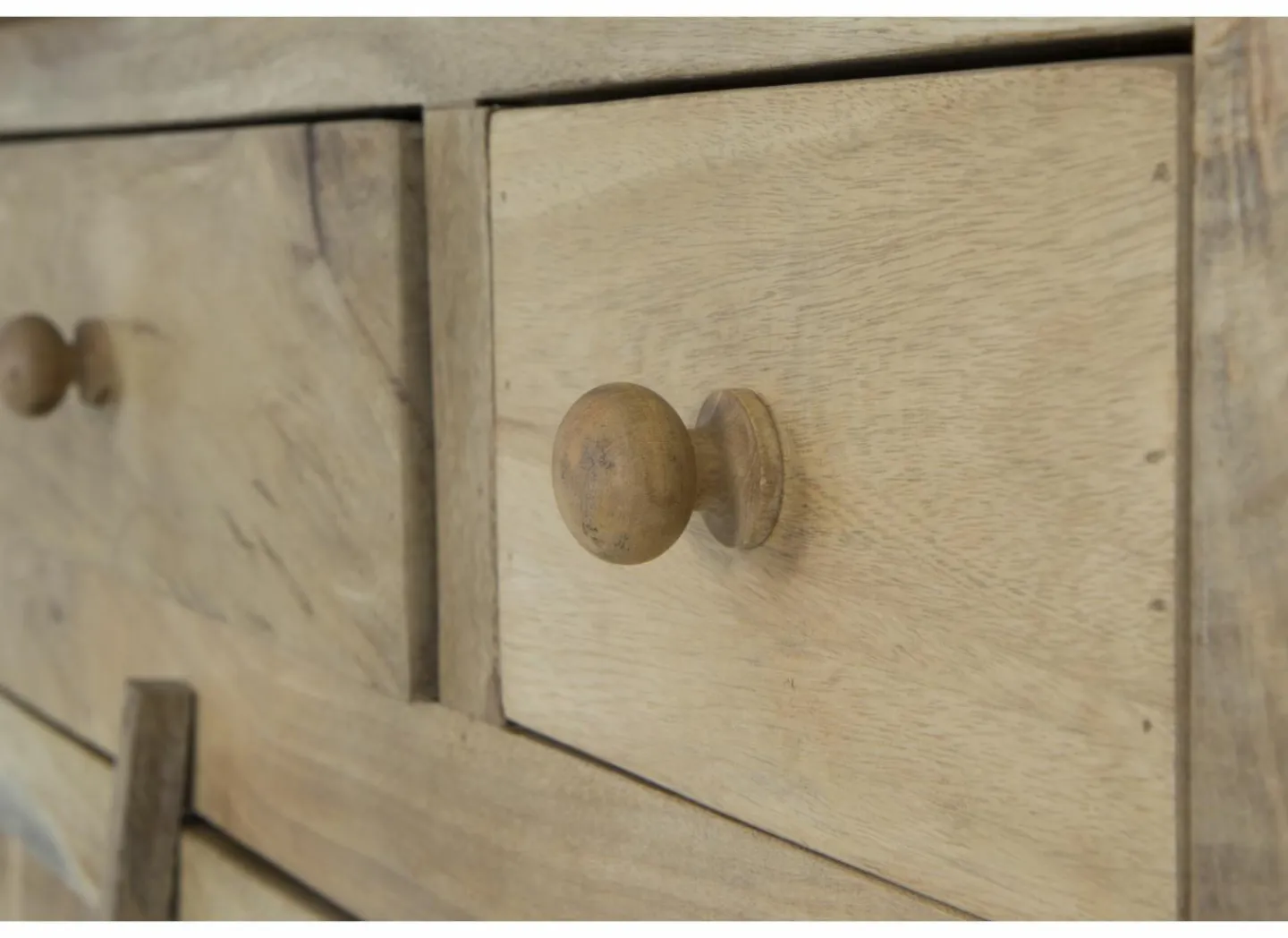 Dressoir Capriccio 237cm - mango massief - naturel