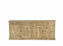 Dressoir Capriccio 237cm - mango massief - naturel
